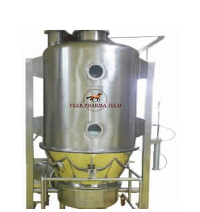 Stainless Steel Silver Fluid Bed Dryer